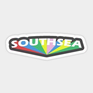 Southsea retro Sticker